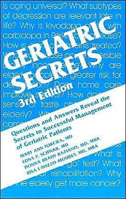 Geriatric Secrets 9781560535973 Risa Lavizzo-Mourey, Boeken, Taal | Engels, Gelezen, Verzenden