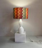 Vintage Yusos Salbu  Lamp/ Shadow Missoni Fabric - Tafellamp