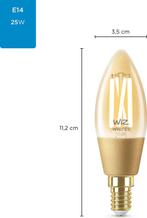 WiZ Filament Kaarslamp Slimme LED Verlichting - Warm- tot, Huis en Inrichting, Lampen | Losse lampen, Ophalen of Verzenden, Nieuw