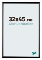 Fotolijst 32x45cm - Zwart Hoogglans - Kunststof - Bordeaux, Huis en Inrichting, Woonaccessoires | Lijsten, Verzenden, Nieuw