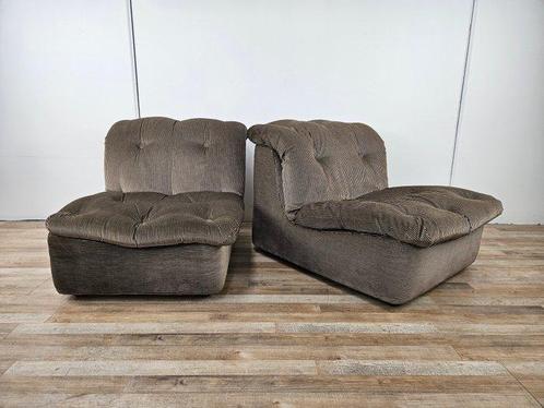 Fauteuil - Modulaire stoffen fauteuils - Textiel - Set, Antiek en Kunst, Kunst | Designobjecten