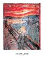Kunstdruk Edvard Munch - The Scream 50x70cm, Verzenden, Nieuw