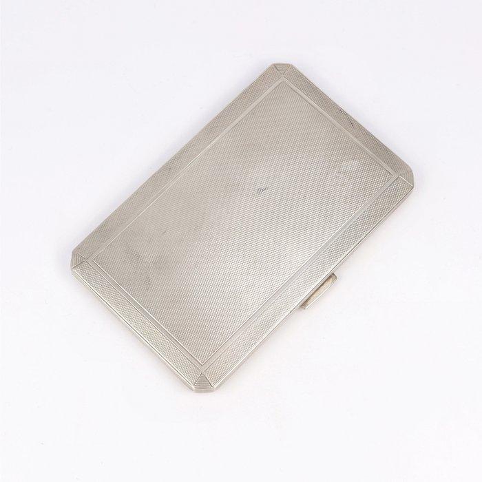 Sigarettenetui - Sigarettendoos - .835 zilver, Antiek en Kunst, Antiek | Goud en Zilver