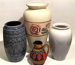 Scheurich, Bay - Vaas - Keramiek - Vier vazen, West Germany, Antiek en Kunst