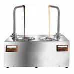 GGM Gastro | Chocolade dispenser - met 2 uitloopkranen |, Verzenden