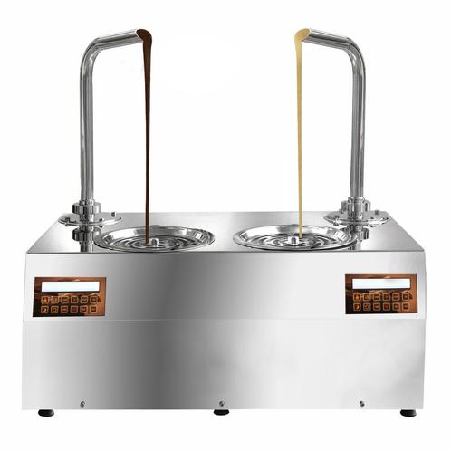GGM Gastro | Chocolade dispenser - met 2 uitloopkranen |, Zakelijke goederen, Horeca | Overige, Verzenden