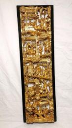 Houtsnijwerk paneel - Hout - China, Antiek en Kunst