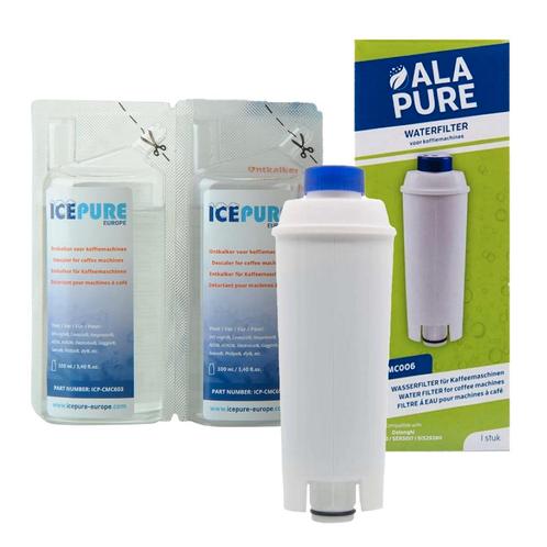 Delonghi Onderhoudsset FMC006 Waterfilter + ALA-CMC603, Witgoed en Apparatuur, Koffiemachine-accessoires, Verzenden