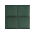 Gestoffeerde wandpanelen Carpino set van 4 fluweel 30x30 cm, Doe-het-zelf en Verbouw, Verzenden, Nieuw