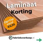 Laminaat sale vanaf €6,95 – Stijlvol, sterk en voordelig!, Huis en Inrichting, Stoffering | Vloerbedekking, Ophalen, Crème, 75 m² of meer