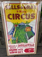 Sells & Gray - Circus Poster Sells & Gray, Antiek en Kunst