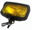 Koplamp | Square | Zwart| Geel | 60s Style, Verzenden, Nieuw