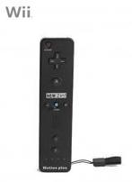 MarioWii.nl: Afstandsbediening Plus Third Party Zwart iDEAL!, Ophalen of Verzenden, Zo goed als nieuw
