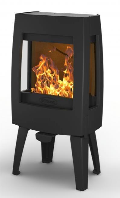 UIT VOORRAAD Dovre Sense 103 ECO design houtkachel zijruiten, Huis en Inrichting, Kachels, Houtkachel, Vrijstaand, Nieuw, Hout