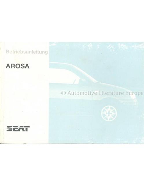 1998 SEAT AROSA VERKORT INSTRUCTIEBOEKJE NEDERLANDS, Auto diversen, Handleidingen en Instructieboekjes