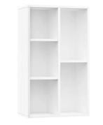 Witte Houten Opbergkast – Compact Dressoir 50x80 cm, Verzenden, Nieuw