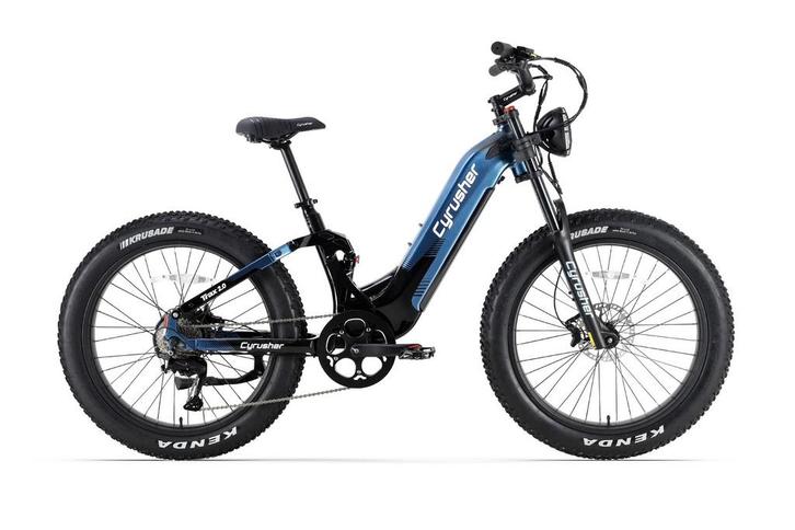 Elektro-Bike Trax 2.0 - Blau, Fietsen en Brommers, Elektrische fietsen, Verzenden