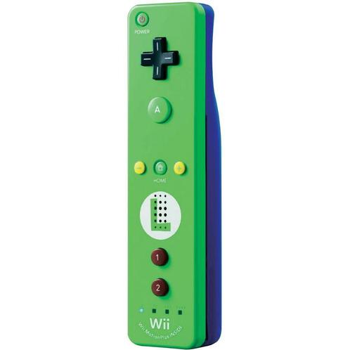 Wii remote controller motion plus Luigi origineel, Spelcomputers en Games, Spelcomputers | Nintendo Consoles | Accessoires, Verzenden