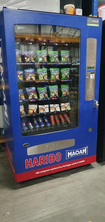 Frisdrank snoep verkoop automaten beschikbaar voor biedingen
