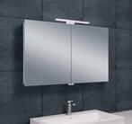 Luxe spiegelkast +Led verlichting 100x60x14cm, Nieuw, Verzenden