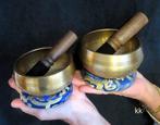 Klankschaal - 2x 3 delige Nieuwe sets Klankschalen -, Antiek en Kunst