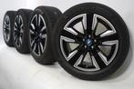 BMW iX3 G08 842 19 inch velgen Michelin Runflat Winterbanden, 19 inch, Gebruikt, Velg(en), Winterbanden
