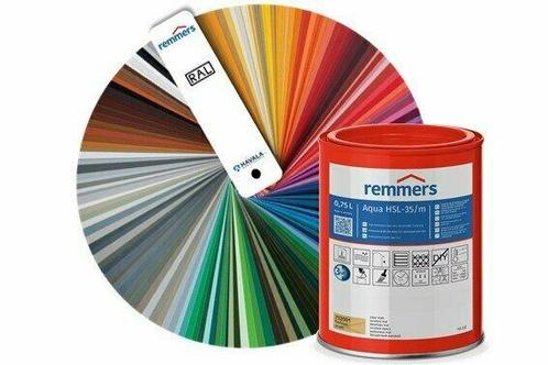 Remmers Aqua HSL-35/36m | RAL kleur naar keuze - transparant, Doe-het-zelf en Verbouw, Verf, Beits en Lak, Nieuw, Verzenden