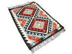 Kleurrijke kilim - Vloerkleed - 92 cm - 64 cm - ongebruikt &, Huis en Inrichting, Stoffering | Tapijten en Kleden, Nieuw