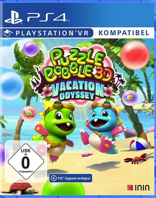 Puzzle Bobble 3D Vacation Odyssey-Duits (PlayStation 4), Spelcomputers en Games, Games | Sony PlayStation 4, Nieuw, Ophalen of Verzenden