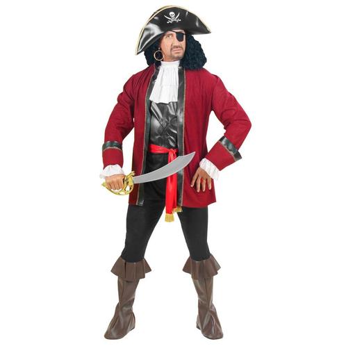 Piraat Kostuum Heren 6 delig, Kleding | Heren, Carnavalskleding en Feestkleding, Nieuw, Verzenden