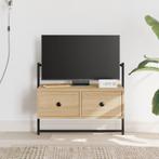 vidaXL Tv-meubel wandgemonteerd 60,5x30x51 cm hout sonoma, Huis en Inrichting, Kasten | Televisiemeubels, Nieuw, Verzenden