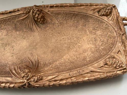 Decoratief dienblad - Rechthoekige dienblad met, Antiek en Kunst, Kunst | Designobjecten