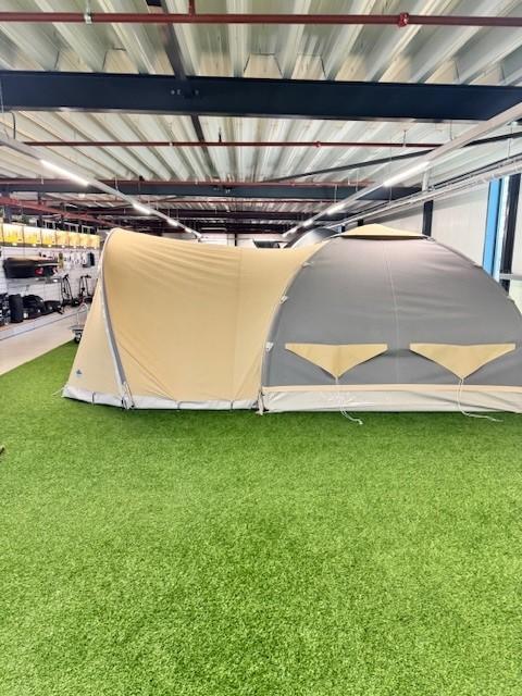 Occasion Oppompbare Karsten Tent type 280(2022) Staalgrijs, Caravans en Kamperen, Tenten, Zo goed als nieuw, tot en met 3, Ophalen