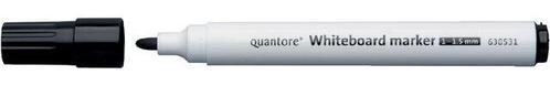 Quantore whiteboardmarker 1-1,5mm rond zwart, Diversen, Schrijfwaren, Nieuw, Verzenden