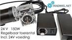 Elektromotor - reductiemotor met regelbaar toerental, Doe-het-zelf en Verbouw, Motoren, Verzenden, Nieuw, Elektromotor, Minder dan 1400 rpm