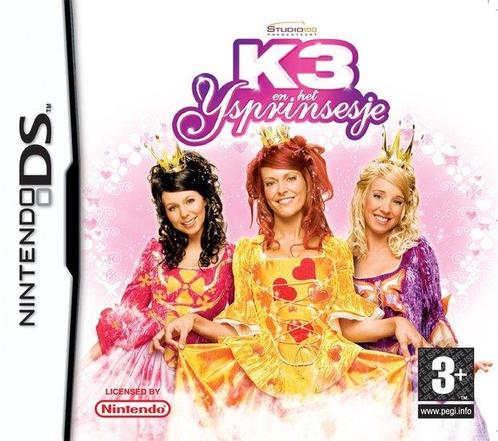 K3 en het IJsprinsesje [Nintendo DS], Spelcomputers en Games, Games | Nintendo DS, Zo goed als nieuw, Ophalen of Verzenden