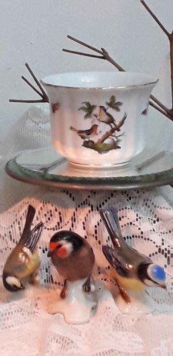 Herend - Bloempot - Porselein - Rothschild Hand van Herend, Antiek en Kunst, Antiek | Glas en Kristal