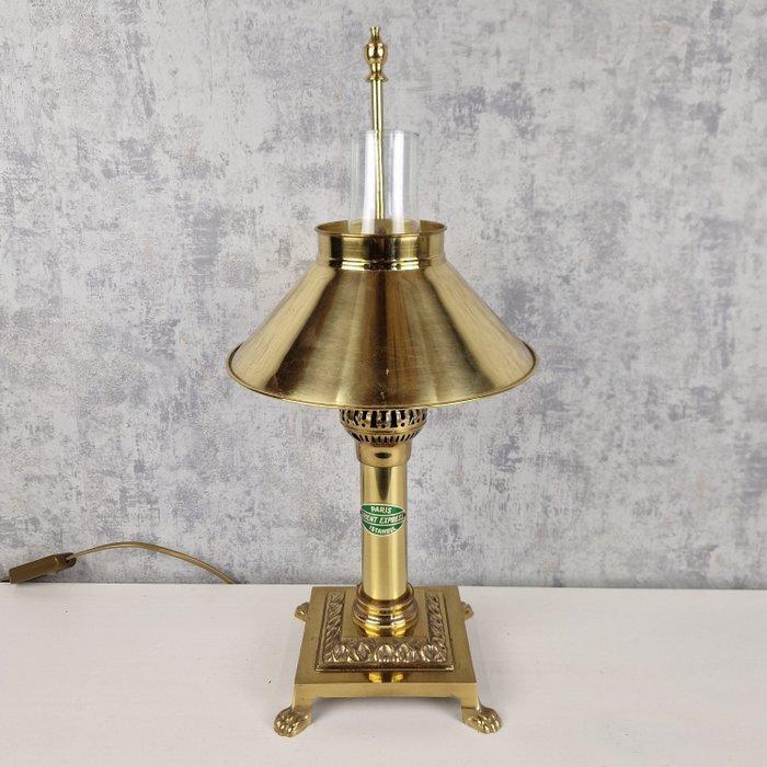 Tafellamp - Glas, Messing - Orient Express Designlamp, Antiek en Kunst, Curiosa en Brocante