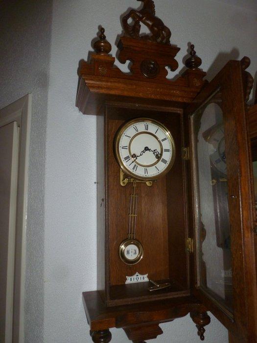 Regulateur - - Eik - 1980-1990, Antiek en Kunst, Antiek | Klokken