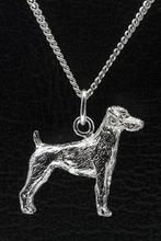 Zilveren Jack russell terrier parson gladhaar ketting han..., Sieraden, Tassen en Uiterlijk, Verzenden, Nieuw