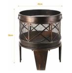 Vuurmand met Vonkbescherming en Handgrepen – Tuin BBQ Haard, Tuin en Terras, Verzenden, Nieuw