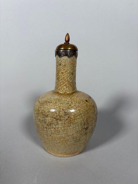 Keramiek Vaas - 14 cm, Verzamelen, Mineralen en Fossielen