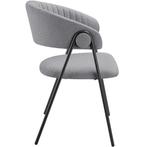Eetkamerstoel Bedano, gestoffeerd, geweven stof, 150 kg - gr, Huis en Inrichting, Stoelen, Verzenden, Nieuw