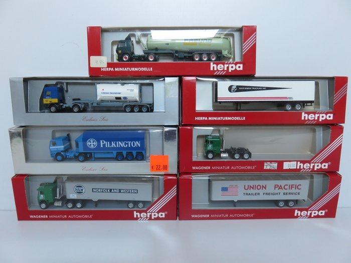 Herpa, Wagener 1:87 - Model vrachtwagen (7) - Herpa, Hobby en Vrije tijd, Modelauto's | 1:5 tot 1:12