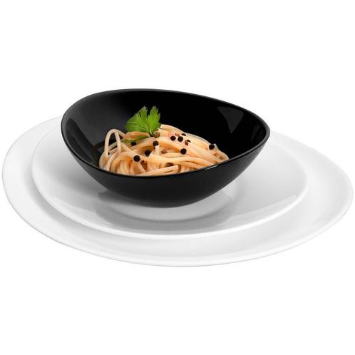 Bormioli Rocco & Florina Orion 18-delige bordenset van opaal, Huis en Inrichting, Keuken | Servies, Ophalen of Verzenden