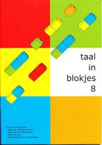 Taal in Blokjes werkschrift 8 zwart/witte versie (per stuk), Verzenden, Nieuw