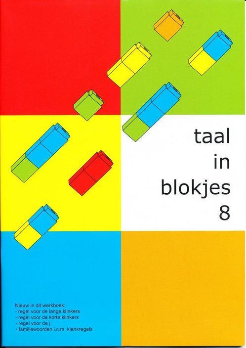 Taal in Blokjes werkschrift 8 zwart/witte versie (per stuk), Boeken, Schoolboeken, Nieuw, Verzenden