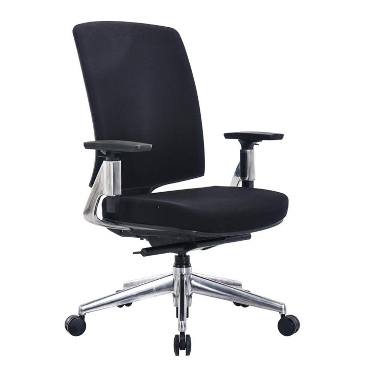 Bureaustoel Montana - Zwart - Voldoet aan NEN-EN 1335 norm, Huis en Inrichting, Bureaus, Nieuw, Ophalen of Verzenden