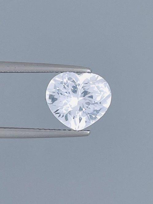 1 pcs Kleurloos Saffier - 4.49 ct - nternational Colored, Sieraden, Tassen en Uiterlijk, Edelstenen