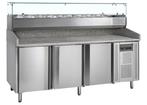Pizzatafel incl. unit voor toppings pt1300 + vk38-200 | Tefc, Verzenden
